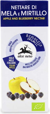 Organic Apple and Blueberry Nectar 200 ml - ALCE NERO